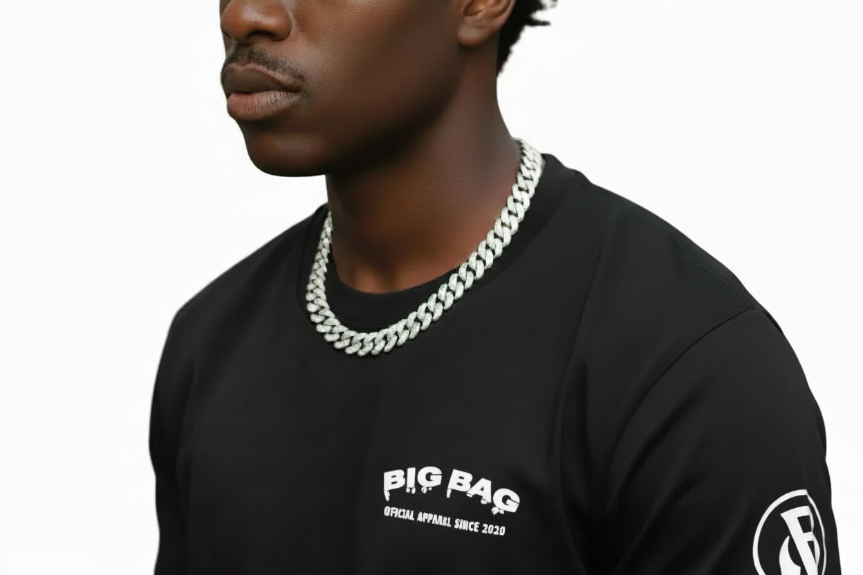 BIG BAG_ "ORIGINAL CLASSIC" PRINT_ LONG SLEEVE T-SHIRT