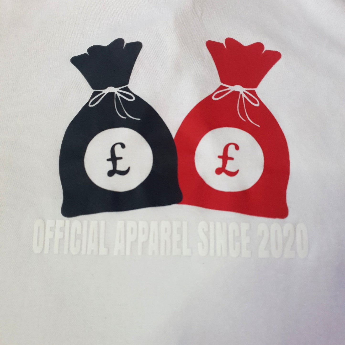 BIG BAG Short Sleeve Polo T-shirt "money circle 3D"
