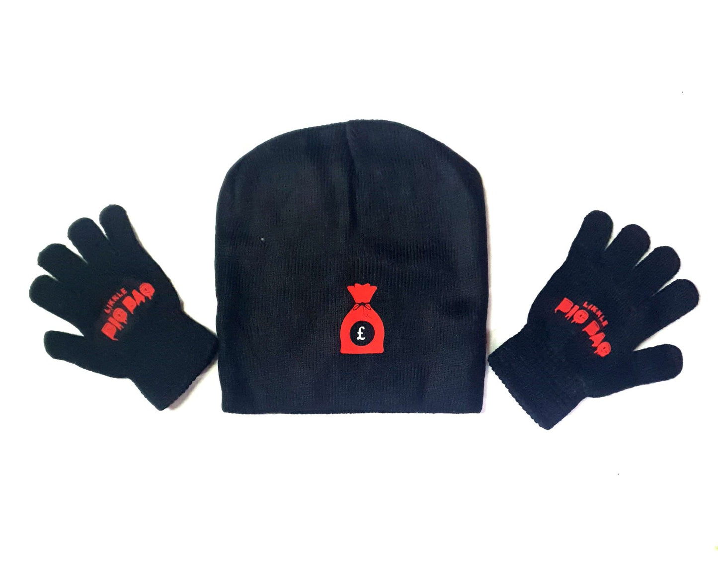 LIKKLE BIG BAG BEANIE HAT & GLOVES