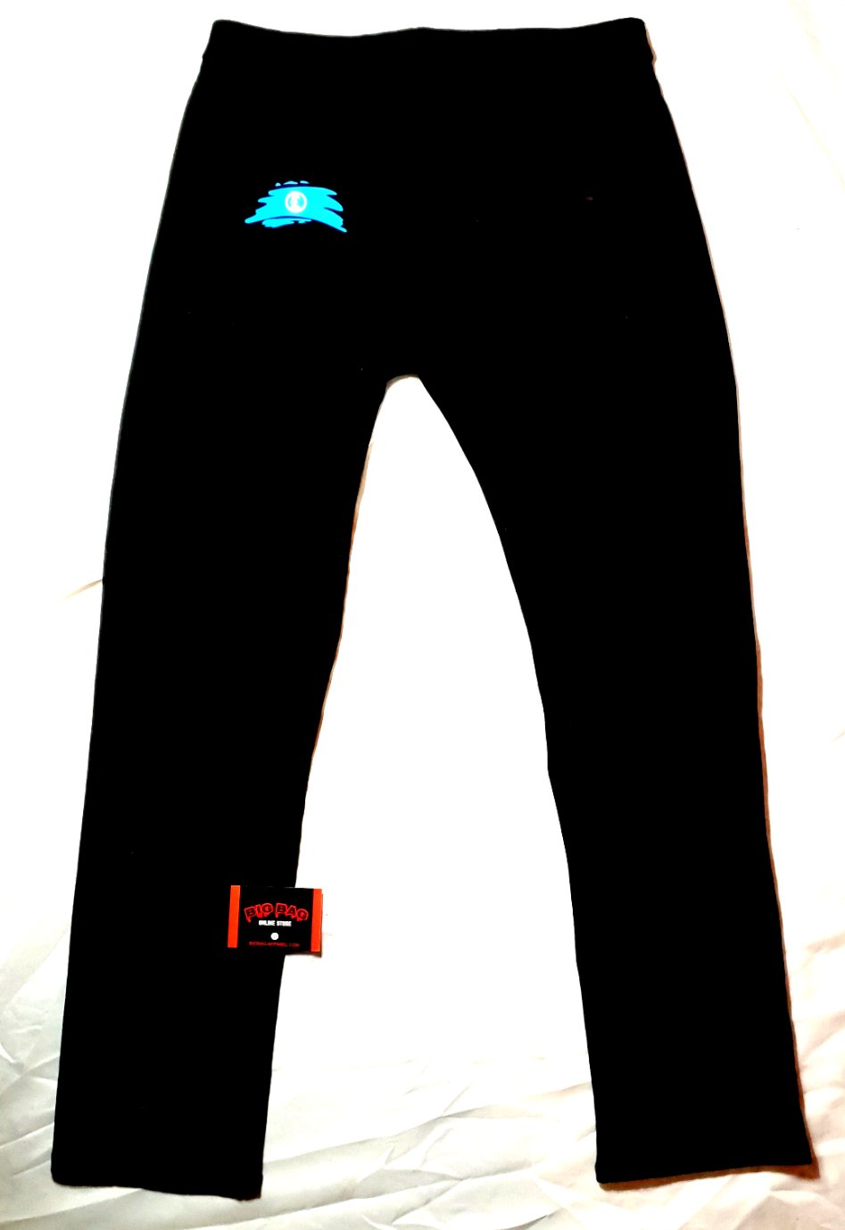 BIG BAG MULTI PRINT STRAIGHT LEG JEANS "benji"