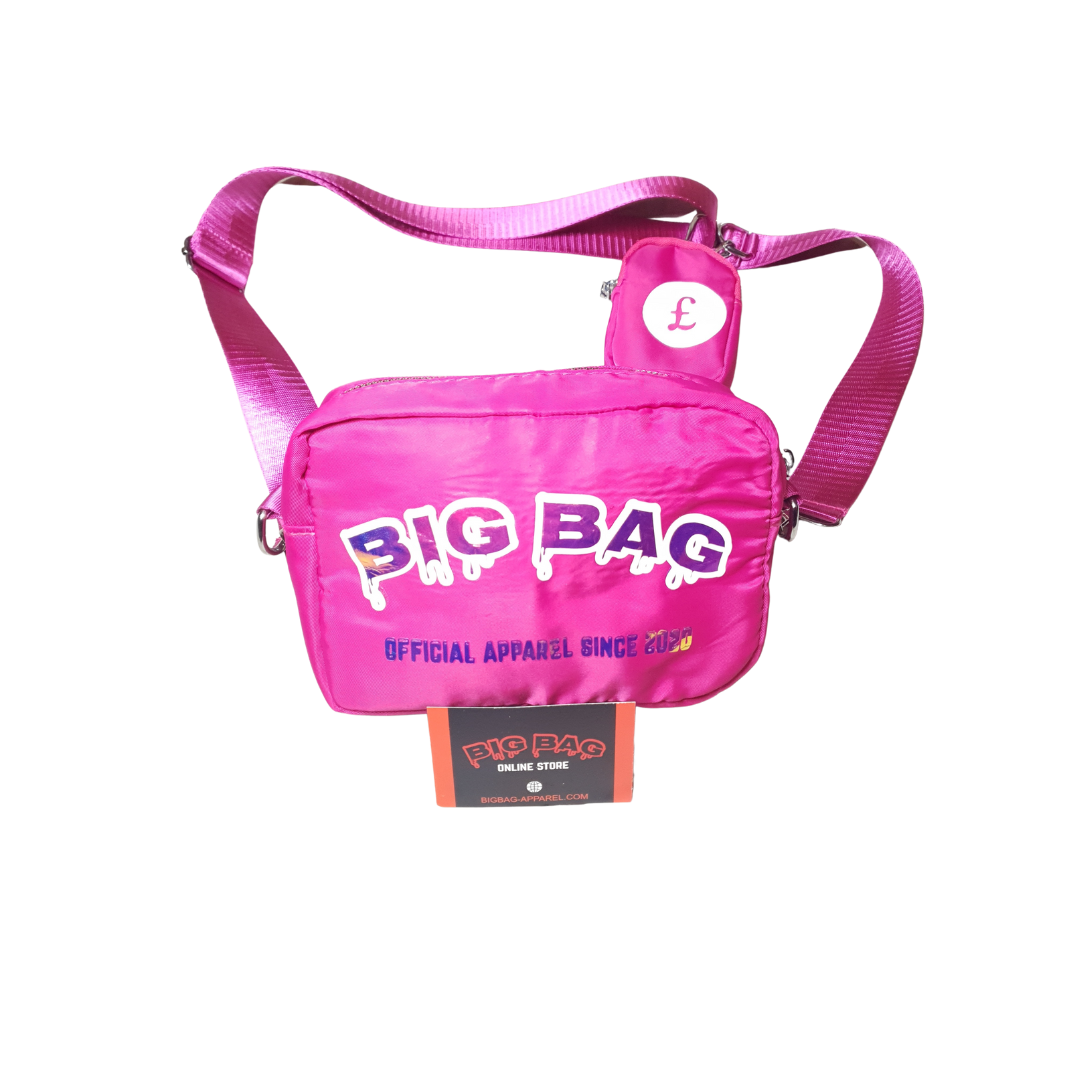 Anekdote Ga wandelen Pionier BIG BAG WOMENS POUCH BAG "cotton candy" 2 TONE – Big Bag Apparel