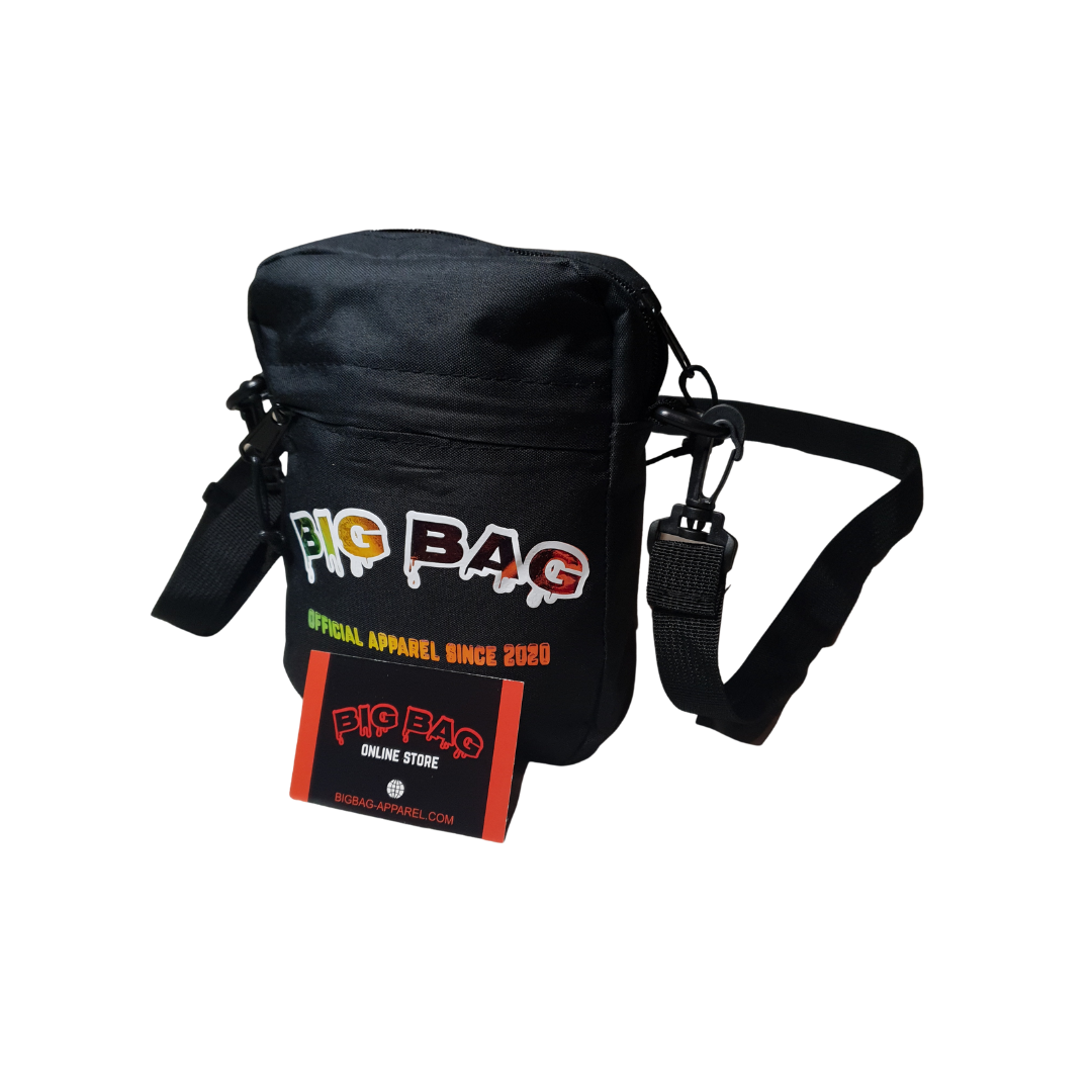 BIG BAG SHOULDER POUCH "coco drip" 2 TONE