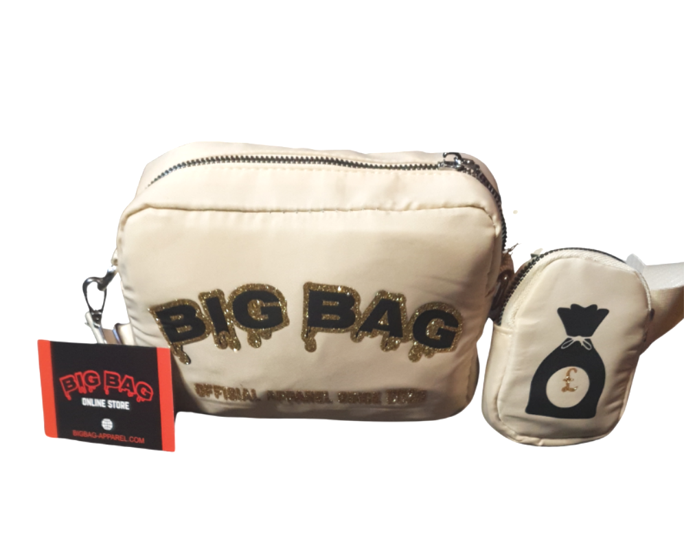 BIG BAG WOMENS POUCH BAG "bank roll"