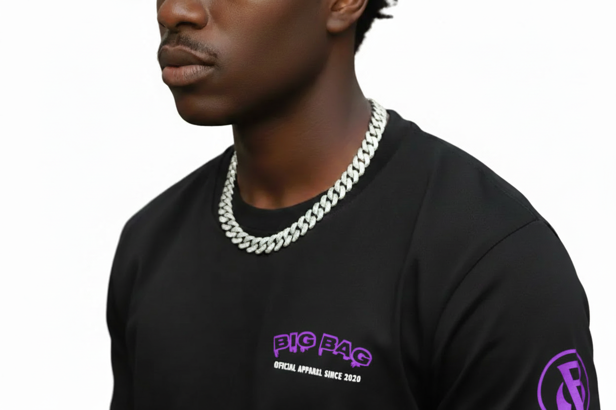 BIG BAG_ "ORIGINAL CLASSIC" PRINT_ LONG SLEEVE T-SHIRT