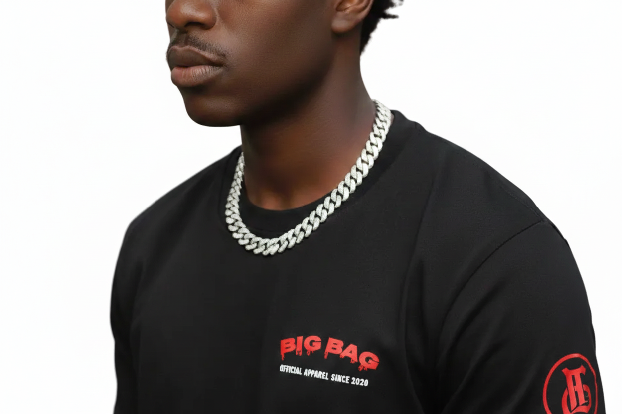 BIG BAG_ "ORIGINAL CLASSIC" PRINT_ LONG SLEEVE T-SHIRT