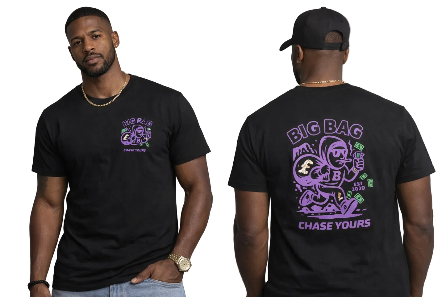 BIG BAG_ "MULLA HEIST" T-SHIRT