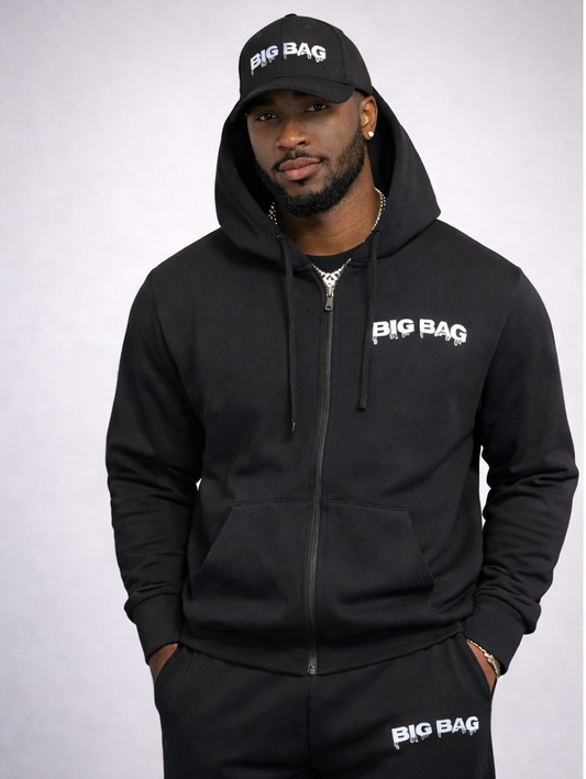 BIG BAG_ PRINTED FONT TRACKSUIT_ original