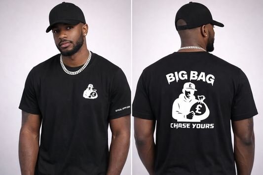 BIG BAG_ "BAGS OF BAGS" T-SHIRT