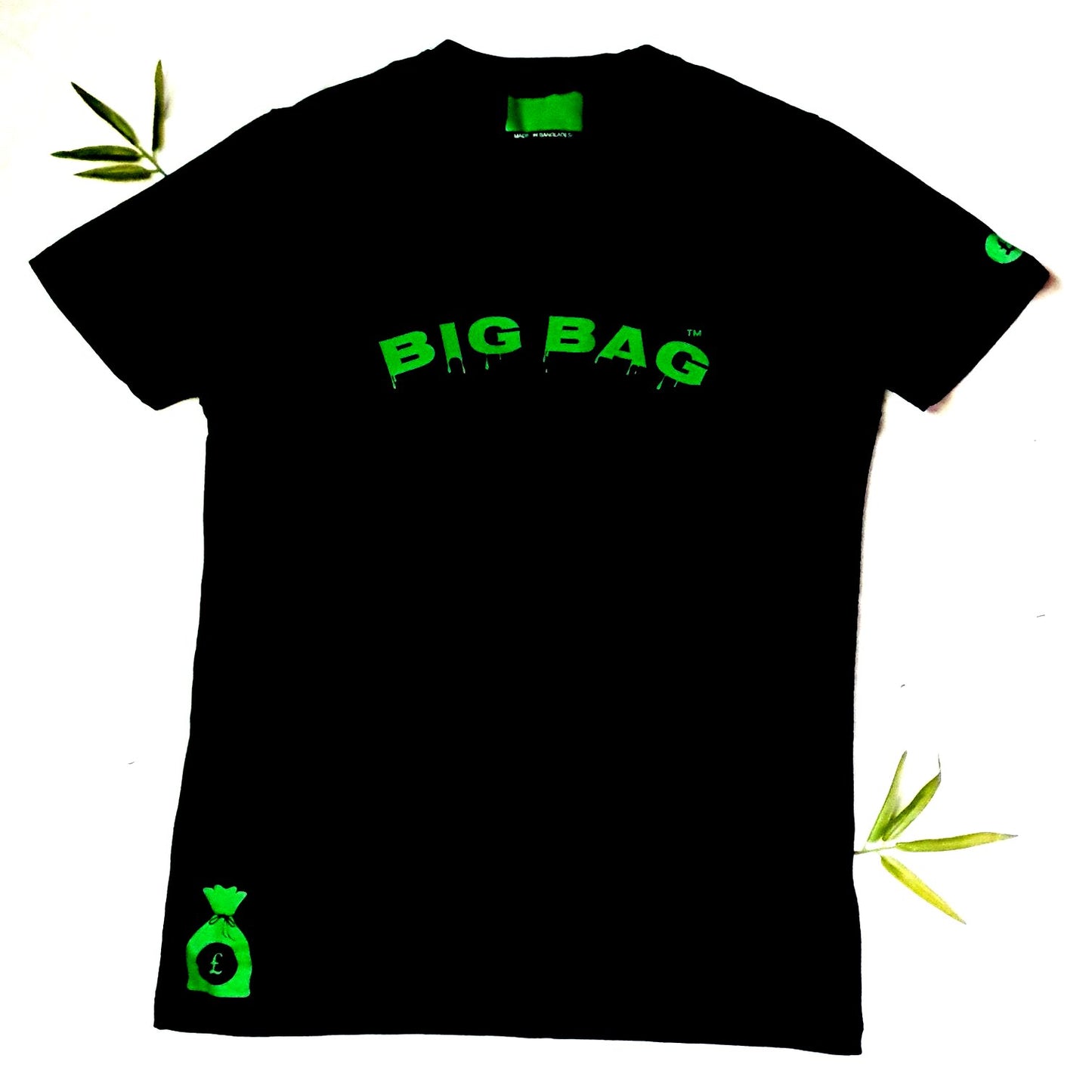 BIG BAG Short Sleeve Muscle Fit T-shirt "original dollor"