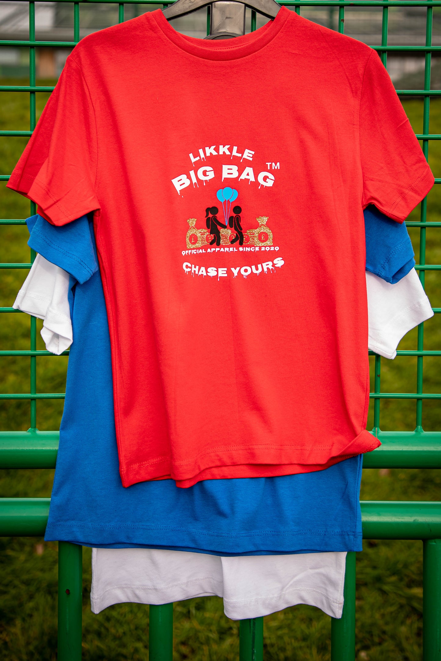 LIKKLE BIG BAG T-shirt/ Red "original"