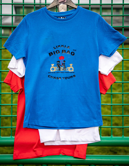 LIKKLE BIG BAG T-shirt/ Blue "original"