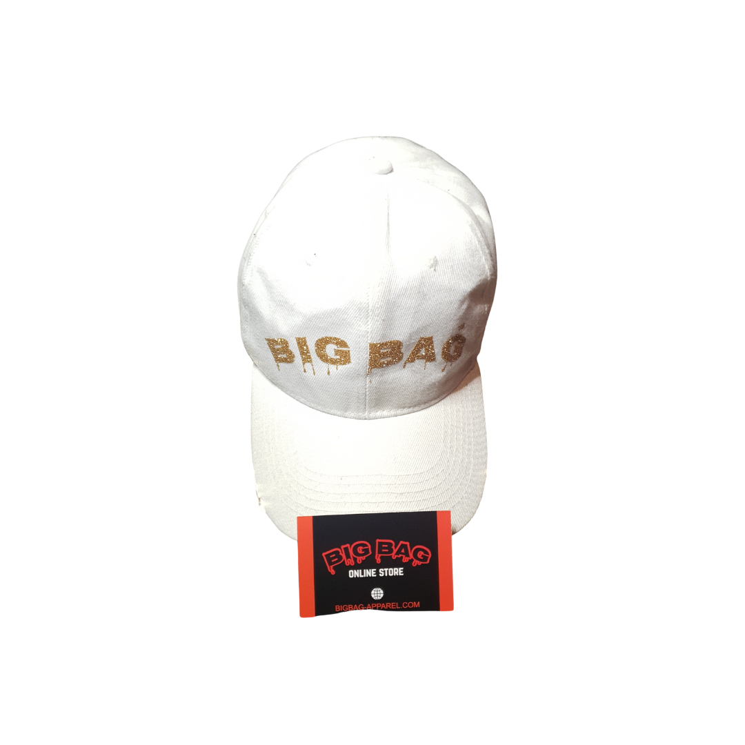 BIG BAG MULTI PRINT BASEBALL CAP "gold digger"