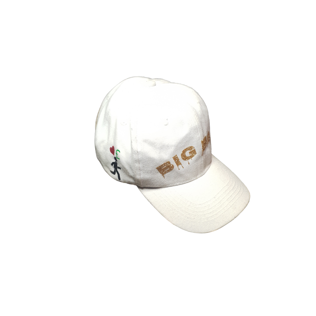 BIG BAG MULTI PRINT BASEBALL CAP "gold digger"